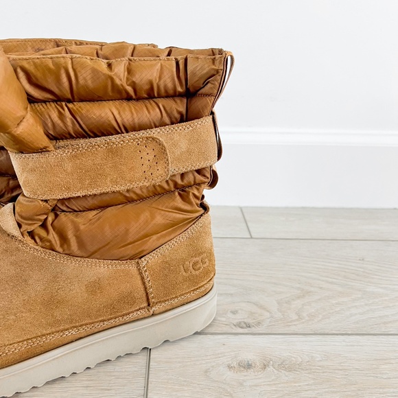 Super Rare Ugg Thinsulate Weather Chestnut Puffer Boots - Picture 6 of 10